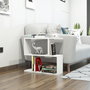 Hanah Home Mesa Auxiliar Lale - White, Blanco, 60x55x20 cm